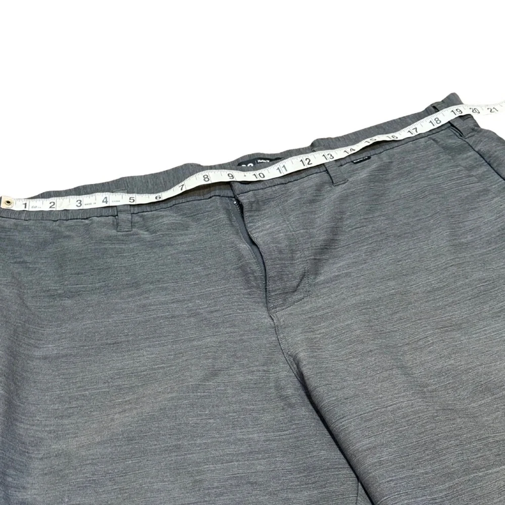 Hurley Nike Dri Fit Gray Shorts Men 38 Surf‎ Skater Athleisure